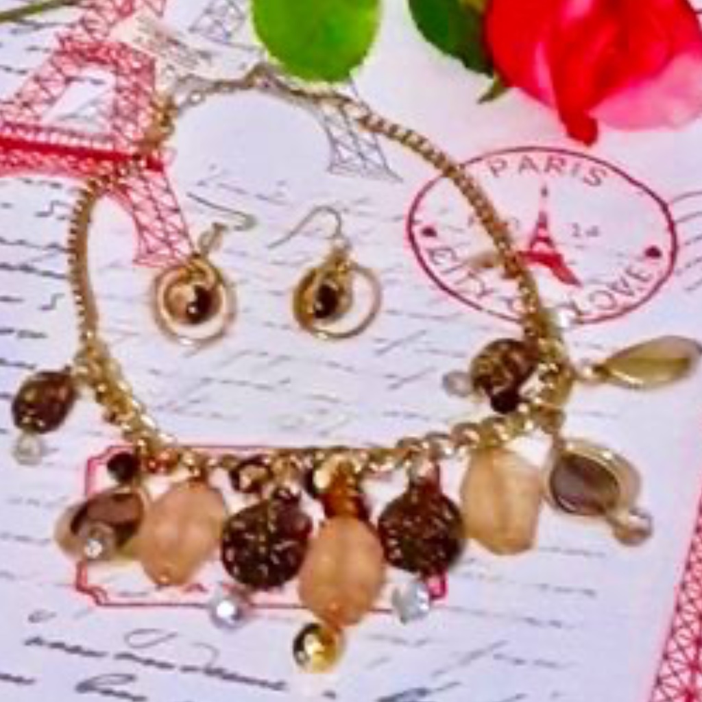 Nwt Ruby Rd Fashion Necklace And Earring Set